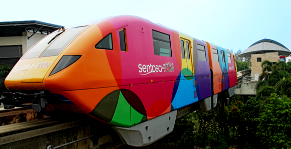 セントーサエクスプレス乗車